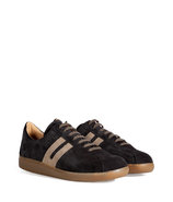 Anthracite/Tabac Suede Trainers