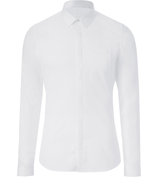 White Blackburn Poplin Shirt
