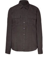 Teak Two Pocket Linen Shirt
