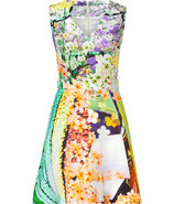 Multicolor Floral Print Dress