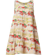 Sand Baby Doll Silk Jersey Dress