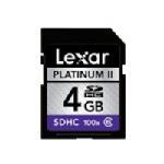 Lexar Media, Inc. Lexar 4GB Platinum SDHC Flash Me
