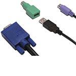 USB and PS/2 KVM Cable for SwitchView 1000, 6ft CB