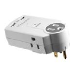 Aluratek, Inc. Aluratek Mini Power Surge With Dual