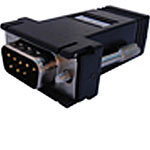 Perle IOLAN RJ-45 (F) to DB9 (M) DTE Crossover Ada