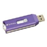 Verbatim 4GB Store N Go USB 2.0 Flash Drive - Purp