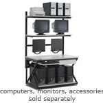 48  Performance Work Bench with Half Bottom Shelf 