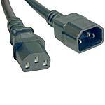 Tripp Lite Power Cord, C13-C14, Black, 10ft P005-0