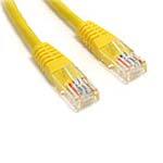 StarTech.com Cat5e Molded UTP Patch Cable, Yellow,