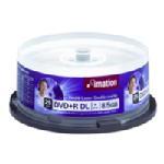 Imation 8x 8.5GB DVD+R DL Media (25-pack