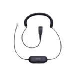 GN1216 Coiled Cord Headset for Avaya 1600/9600 Des