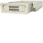 StarTech.com Black Aluminum 5.25in Rugged SATA Har