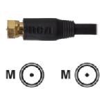 Audiovox RG6 Digital Coaxial Cable, Black,