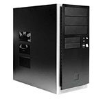 NSK 4482B Mid Tower ATX Case, 8xBays, 7xSlots, 380