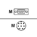 Zebra Cable Assembly 8-Pin DIN to DB-9 BL11757-001