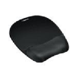 Memory Foam Mousepad Black 9176501
