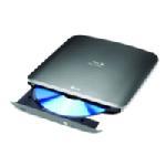 LG 8x Slim USB External DVD-RW Drive - Silver BP40