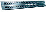 48-Port CAT 5e RJ-45 UTP 19in Rack Mount Patch Pan