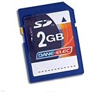 2GB SD Flash Memory Card, Class 2 DA-SD-2048-R