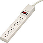 6-Outlet Power Strip, 4ft. Cord, White 99000