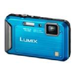 LUMIX DMC-TS20 Digital Camera, 16.1MP, 4x, Blue DM