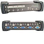 C2G Trulink 4-Port VGA/USB 2.0 KVM Switch