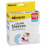 Memorex White CD/DVD Sleeves (100-pack) 32021961