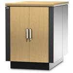 APC NetShelter CX Deep Enclosure, Oak/Gray Finish,