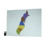 Elite 84  Self-Adhesive Dry Erase Whiteboard IWB84