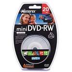 2x 1.4GB Mini DVD-RW Media (20-pack Spindle) 32025
