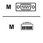Pioneer POS Solution, Inc. Pioneer RJ45(M) to DB9(