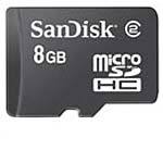 8GB microSDHC Memory Card SDSDQ-008G-A11M