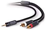 Belkin PureAV Audio Y Splitter Cable 3.5mm Stereo/
