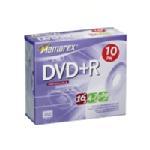 Imation 4.7GB DVD+R Media (10-pack Slim