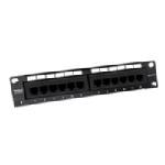 Cat5e Unshielded Patch Panel, 12-Port TC-P12C5E