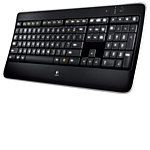 Logitech, Inc. Logitech K800 2.4GHz Wireless Illum