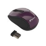 Verbatim Wireless Mini Travel Mouse, Purple 97473
