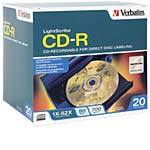 Verbatim 52x 700MB 80min. LightScribe CD-R Media (