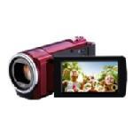 JVC GZ-E10RUS Memory HD Camcorder, Red