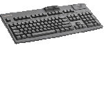 Cherry Corp. Black USB Keyboard with Authentec