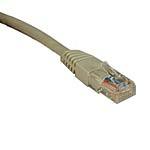 Tripp Lite Cat5e Patch Cable, Gray, 10ft N002-010-