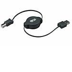 Tripp Lite Retractable USB 2.0 A-B M-M Device Cabl