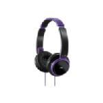 JVC RipTidz On-Ear Headphones, Foldable, Violet HA