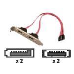 Addonics 2-Port Esata PCI Bracket