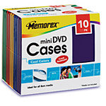 Mini DVD Color Cases, 10-Pack 32021996