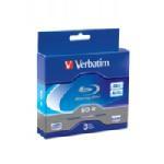 Verbatim 25GB 4x BD-R Blu Ray Disk, Jewel Case, 3