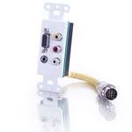 C2G RapidRun HD15 (UXGA)/3.5mm Stereo Audio/(3) RC