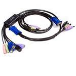 StarTech.com 2-Port USB VGA Cable KVM Switch w/