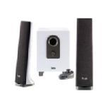 Hercules XPS 2.1 USB Speakers, Slim White 4769236