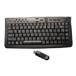 Wireless Slim Mini Keyboard with Optical Trackball